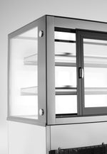 VETRINE REFRIGERATE CON 2 RIPIANI, ARKTIC, 230V/490W, 677X1224X(H)1230MM - 233450