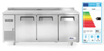 BANCO REFRIGERATO TRE PORTE KITCHEN LINE 390L, ARKTIC, KITCHEN LINE, 291L, 230V/270W, 600X1800X(H)84 - 233382