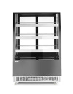 VETRINA REFRIGERATA CON 3 RIPIANI INCLINATI, ARKTIC, 650L, NERO, 230V/490W, 1200X833X(H)1460MM - 233320