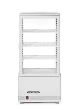 VETRINA DA ESPOSIZIONE, 78 LITRI., ARKTIC, NERA, 230V/170W, 444X397X(H)940MM - 233658