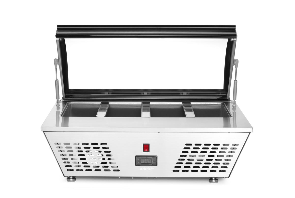 VETRINA PER INSALATE DA BANCO , ARKTIC, 67L, 230V/105W, 775X615X(H)235MM - 233672