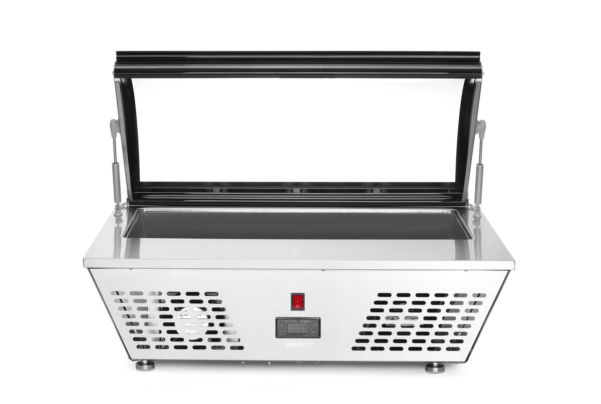 VETRINA PER INSALATE DA BANCO , ARKTIC, 67L, 230V/105W, 775X615X(H)235MM - 233672