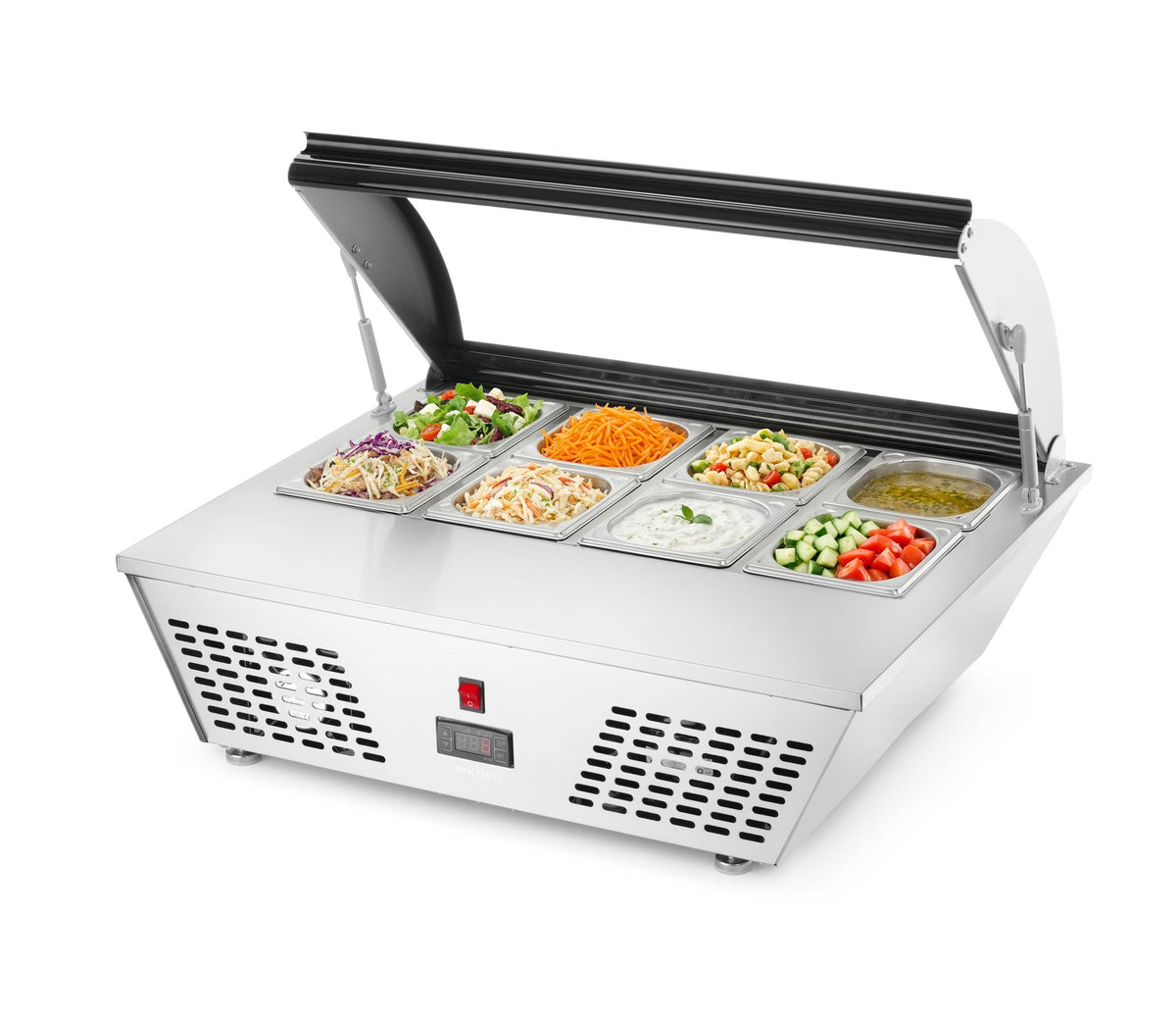 VETRINA PER INSALATE DA BANCO , ARKTIC, 67L, 230V/105W, 775X615X(H)235MM - 233672