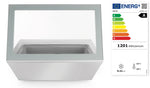 CONGELATORE VETRINA PER GELATO, ARKTIC, 220-240V/210W, 867X735X(H)373MM - 233689