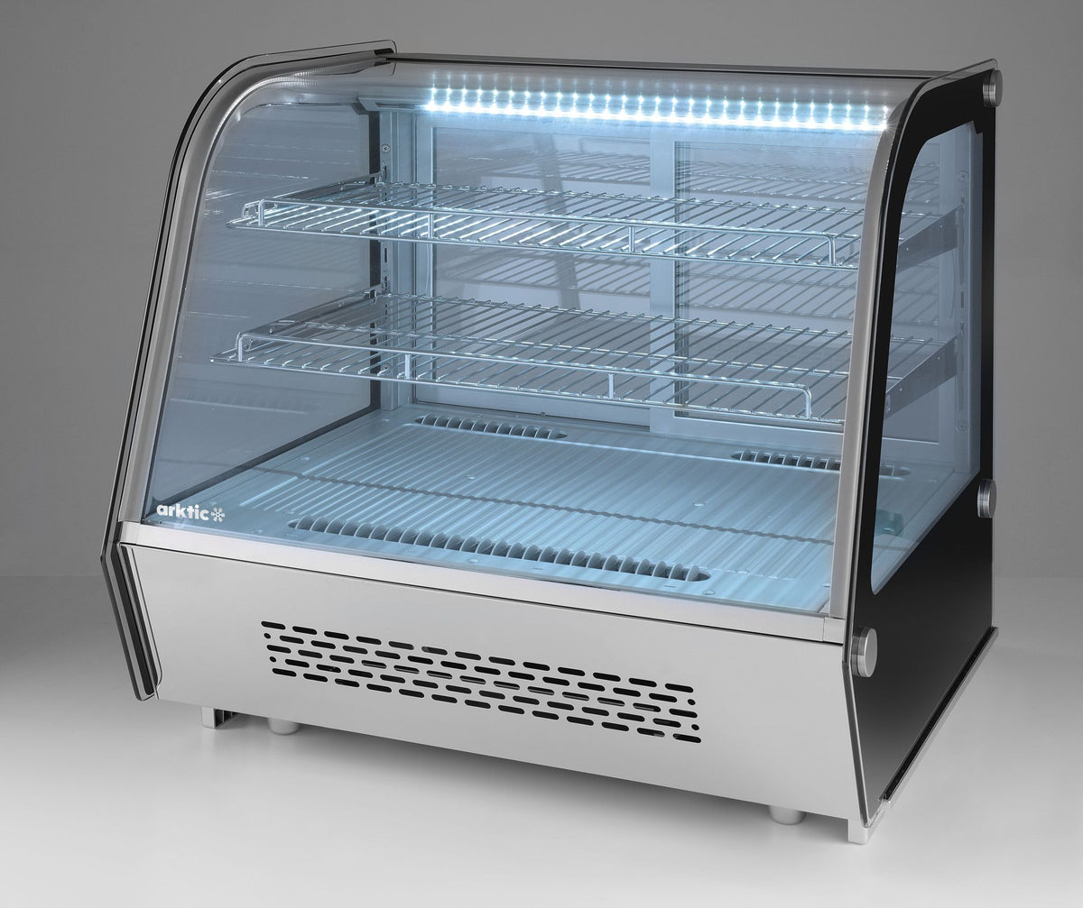 VETRINA REFRIGERATA DA BANCO, ARKTIC, 120L, 230V/160W, 707X570X(H)680MM - 233702