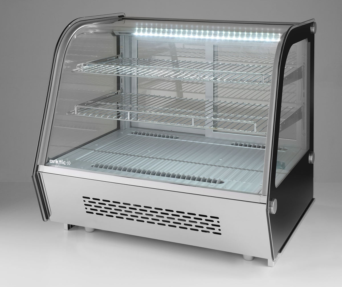 VETRINA REFRIGERATA DA BANCO, ARKTIC, 120L, 230V/160W, 707X570X(H)680MM - 233702
