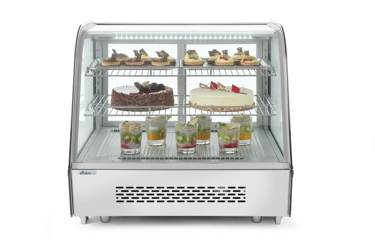 VETRINA REFRIGERATA DA BANCO, ARKTIC, 160L, 230V/160W, 885X570X(H)680MM - 233719