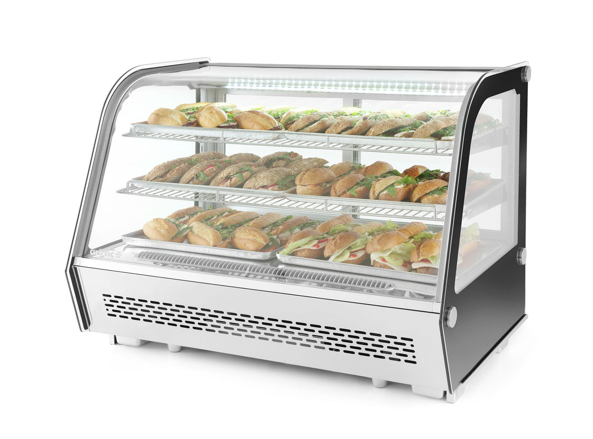 VETRINA REFRIGERATA DA BANCO, ARKTIC, 160L, 230V/160W, 885X570X(H)680MM - 233719