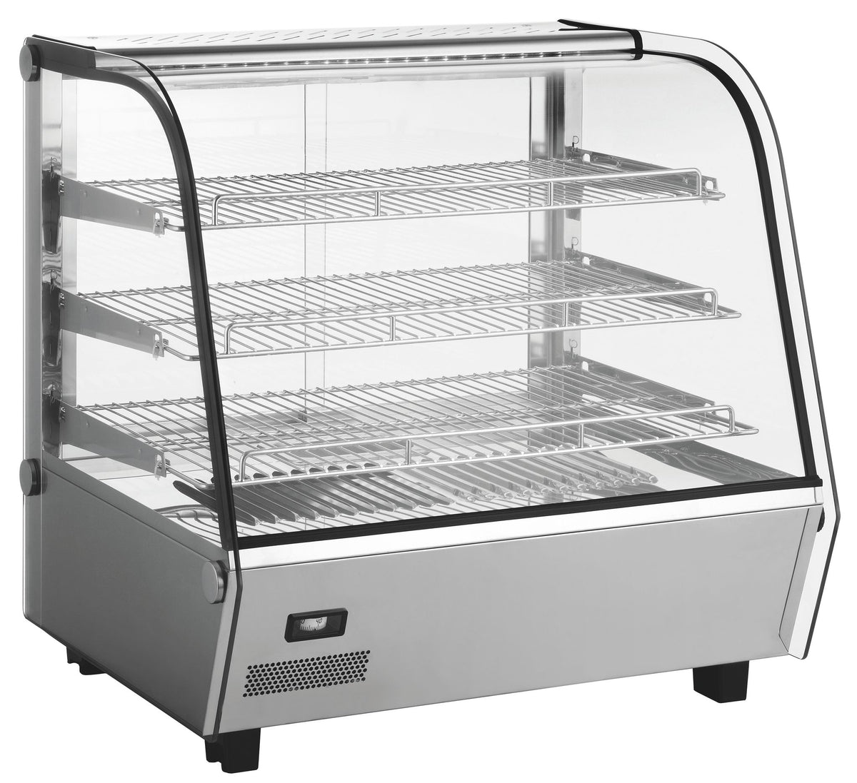 VETRINETTA DA BANCO RISCALDATA, HENDI, 120 LITRI, 230V/1100W, 685X575X(H)680MM - 233726