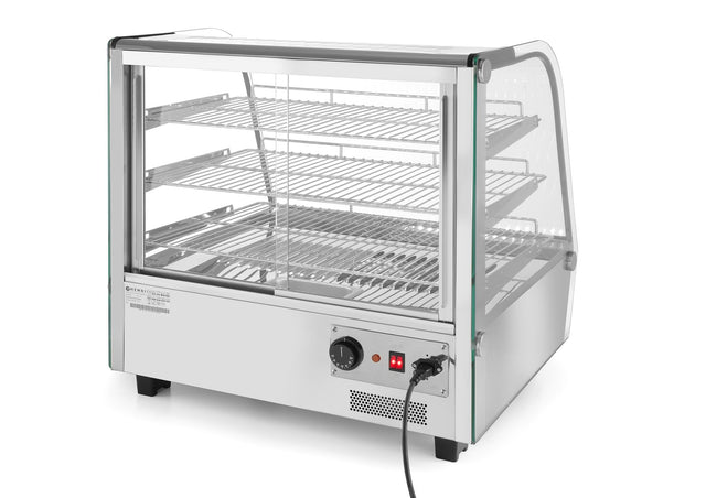 VETRINETTA DA BANCO RISCALDATA, HENDI, 160 LITRI, 230V/1500W, 885X570X(H)680MM - 233733