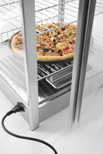 VETRINA RISCALDATA DA BANCO, HENDI, 97 LITRI, 230V/800W, 460X467X(H)785MM - 233740
