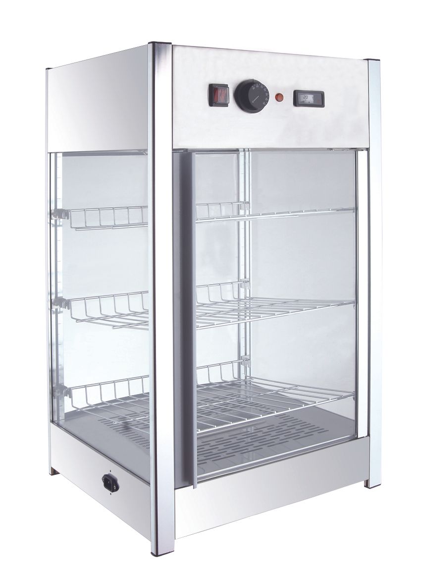 VETRINA RISCALDATA DA BANCO, HENDI, 97 LITRI, 230V/800W, 460X467X(H)785MM - 233740