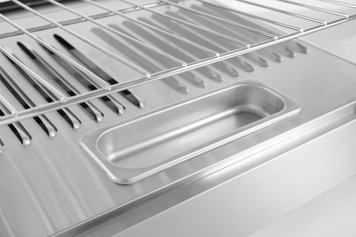 VETRINA RISCALDATA DA BANCO, HENDI, 97 LITRI, 230V/800W, 460X467X(H)785MM - 233740
