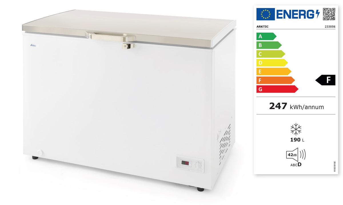 CONGELATORE A POZZETTO, ARKTIC, 282L, 230V/130W, 644X1116X(H)845MM - 233863