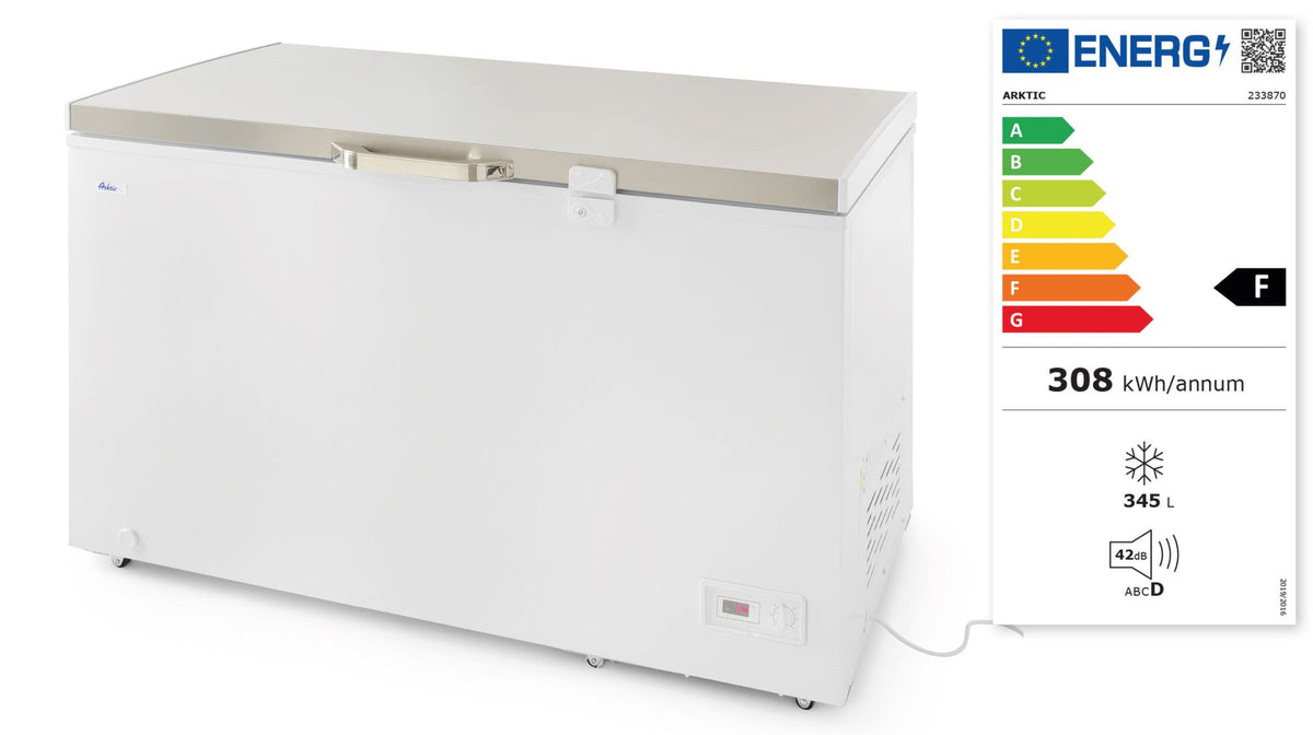 CONGELATORE A POZZETTO, ARKTIC, 282L, 230V/130W, 644X1116X(H)845MM - 233863