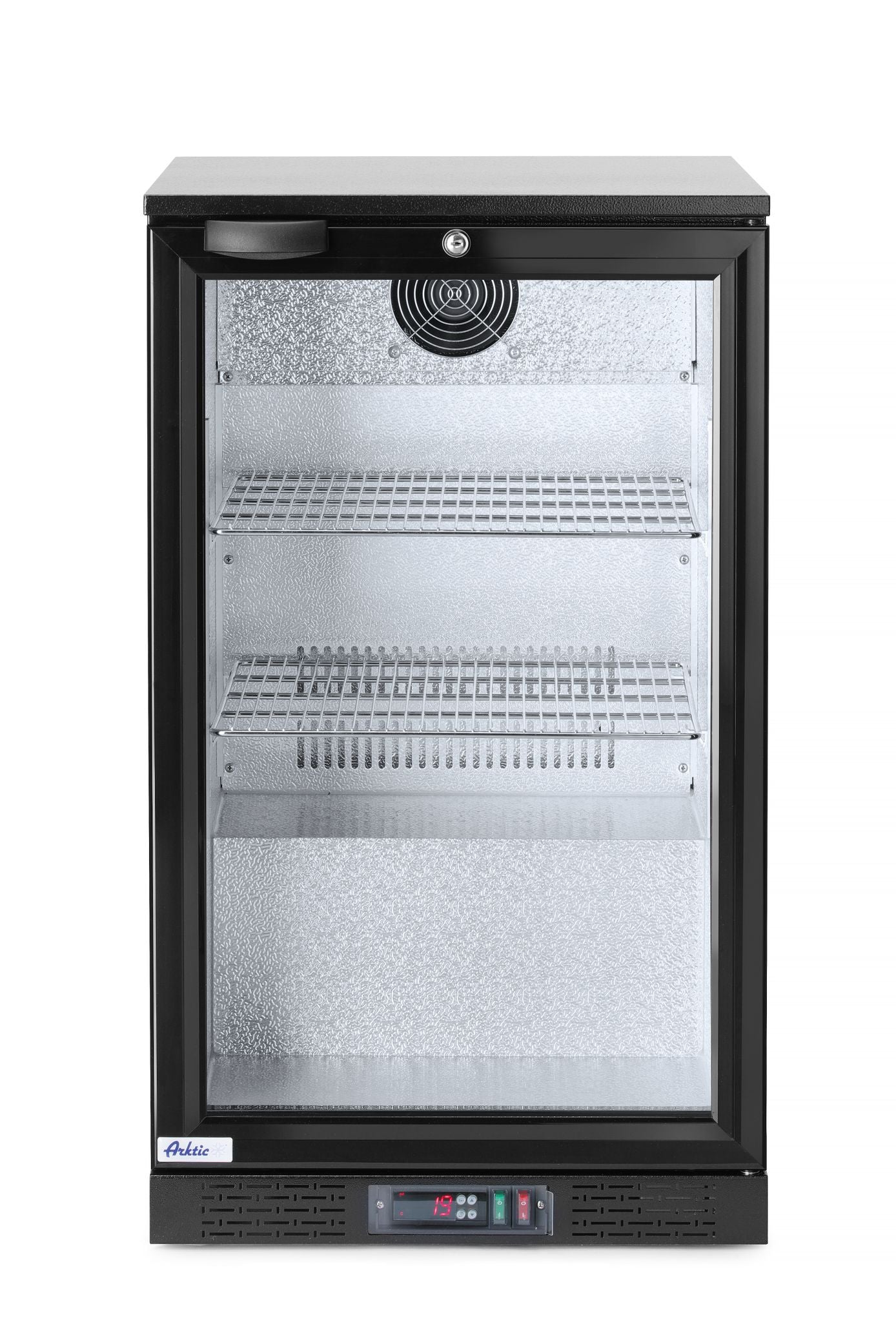 FRIGORIFERO PER BAR POSTERIORE A PORTA SINGOLA, ARKTIC, 86L, NERO, 230V/120W, 500X530X(H)865MM - 233900