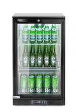 FRIGORIFERO PER BAR POSTERIORE A PORTA SINGOLA, ARKTIC, 86L, NERO, 230V/120W, 500X530X(H)865MM - 233900