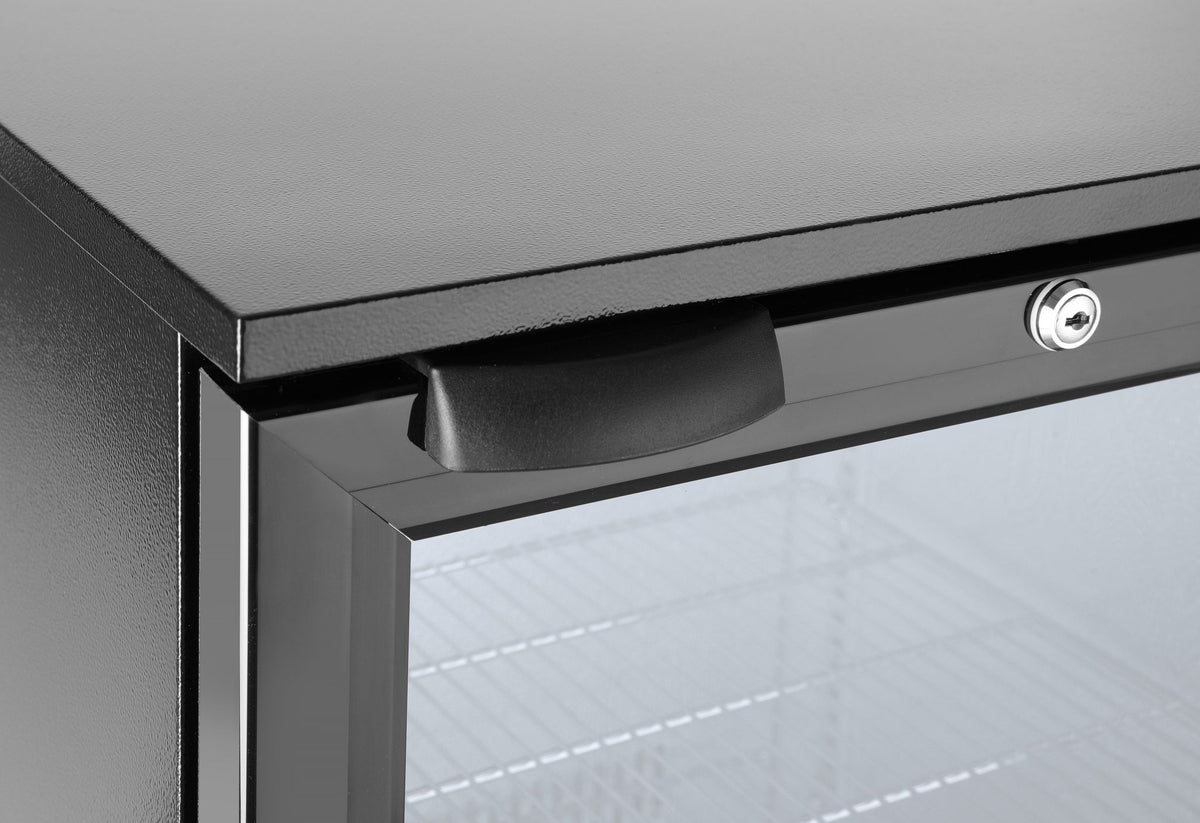 FRIGORIFERO PER BAR POSTERIORE A PORTA SINGOLA, ARKTIC, 86L, NERO, 230V/120W, 500X530X(H)865MM - 233900
