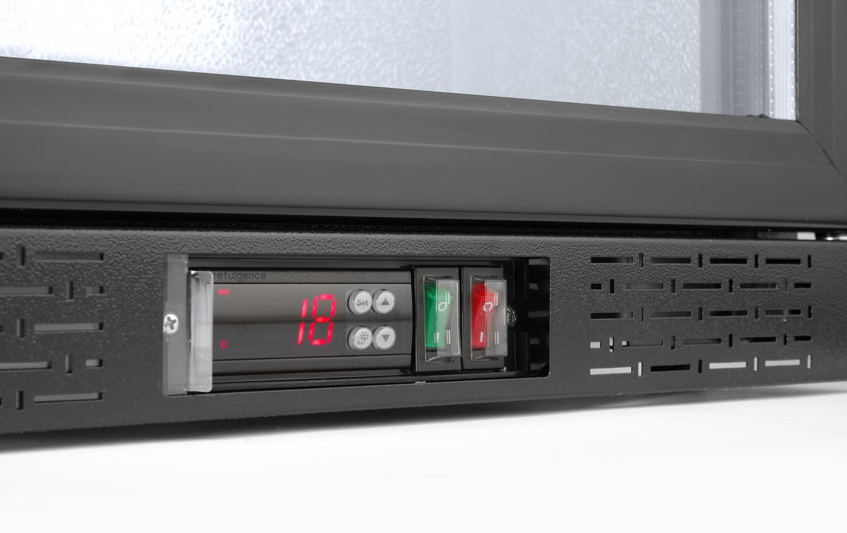 FRIGORIFERO PER BAR POSTERIORE A PORTA SINGOLA, ARKTIC, 86L, NERO, 230V/120W, 500X530X(H)865MM - 233900