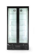 FRIGORIFERO A DOPPIA PORTA PER BAR POSTERIORE, ARKTIC, 384L, NERO, 230V/365W, 940X635X(H)1983MM - 233931