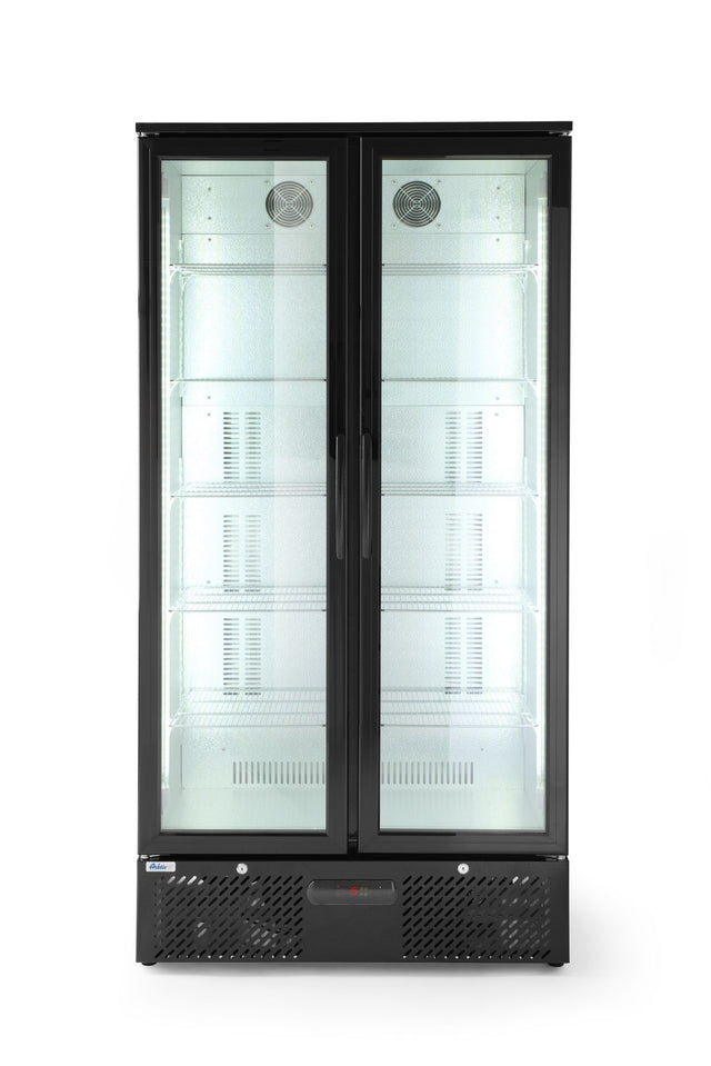 FRIGORIFERO A DOPPIA PORTA PER BAR POSTERIORE, ARKTIC, 384L, NERO, 230V/365W, 940X635X(H)1983MM - 233931