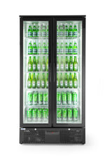 FRIGORIFERO A DOPPIA PORTA PER BAR POSTERIORE, ARKTIC, 384L, NERO, 230V/365W, 940X635X(H)1983MM - 233931