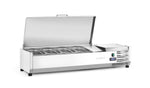 VETRINA REFRIGERATA GN 1/3, ARKTIC, 9X GN 1/3, 230V/180W, 2005X420X(H)630MM - 233993