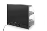 VETRINA RISCALDATA AL QUARZO A DUE LIVELLI, HENDI, 230V/560W, 650X485X(H)630MM - 233962