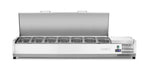 VETRINA REFRIGERATA GN 1/3, ARKTIC, 8X GN 1/3, 230V/180W, 1805X420X(H)630MM - 233986