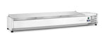 VETRINA REFRIGERATA GN 1/3, ARKTIC, 7X GN 1/3, 230V/180W, 1605X420X(H)630MM - 233979