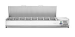 VETRINA REFRIGERATA GN 1/3, ARKTIC, 6X GN 1/3, 230V/180W, 1405X420X(H)630MM - 233955