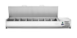 VETRINA REFRIGERATA GN 1/3, ARKTIC, 7X GN 1/3, 230V/180W, 1605X420X(H)630MM - 233979