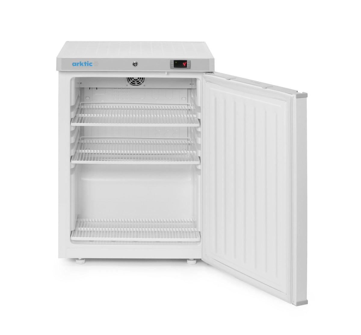 FRIGORIFERO BUDGET LINE CON STRUTTURA ESTERNA IN ACCIAIO VERNICIATO BIANCO, ARKTIC, BUDGET LINE, 100 - 236000