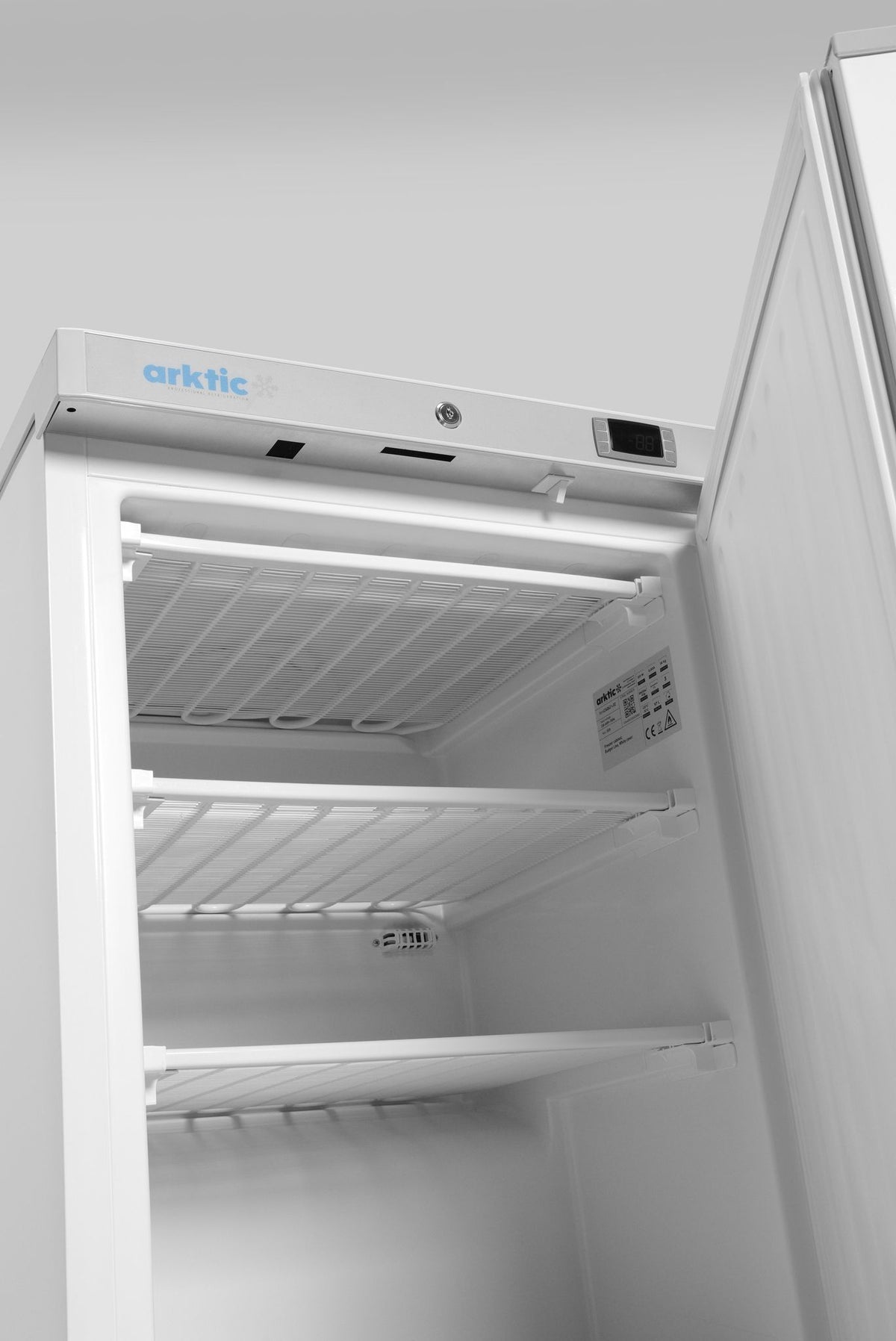 ARMADIO DI CONGELAMENTO CON STRUTTURA ESTERNA IN ACCIAIO VERNICIATO BIANCO, ARKTIC, BUDGET LINE, 100 - 236062