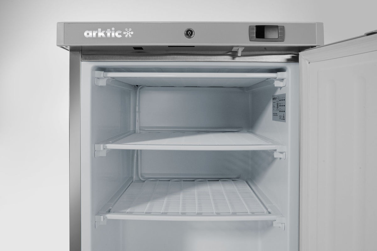 CONGELATORE BUDGET LINE CON STRUTTURA ESTERNA IN ACCIAIO INOSSIDABILE, ARKTIC, BUDGET LINE, 100L, 23 - 236079