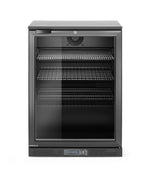 FRIGORIFERO PER BAR POSTERIORE A PORTA SINGOLA, ARKTIC, 105L, NERO, 220-240V/120W, 600X530X(H)870MM - 236864