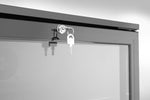 FRIGORIFERO PER BAR POSTERIORE A PORTA SINGOLA, ARKTIC, 105L, NERO, 220-240V/120W, 600X530X(H)870MM - 236864