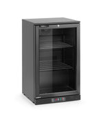 FRIGORIFERO PER BAR POSTERIORE A PORTA SINGOLA, ARKTIC, 86L, NERO, 220-240V/120W, 500X530X(H)870MM - 236871