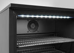 FRIGORIFERO PER BAR POSTERIORE A PORTA SINGOLA, ARKTIC, 86L, NERO, 220-240V/120W, 500X530X(H)870MM - 236871