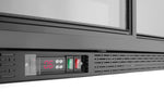 FRIGORIFERO PER BAR POSTERIORE CON DOPPIE PORTE SCORREVOLI, ARKTIC, 158L, NERO, 220-240V/160W, 900X5 - 236888
