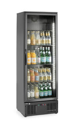 FRIGORIFERO PER BAR POSTERIORE A PORTA SINGOLA, ARKTIC, 243L, NERO, 230V/195W, 530X600X(H)1820MM - 236956