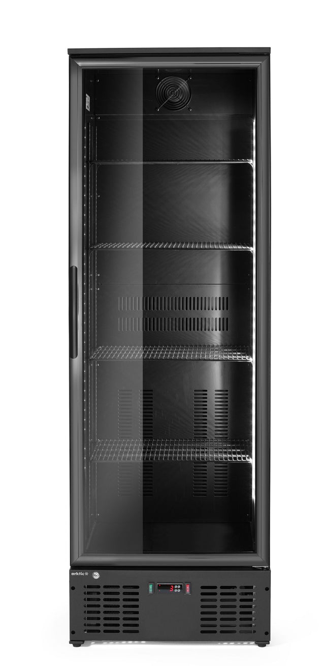 FRIGORIFERO PER BAR POSTERIORE A PORTA SINGOLA, ARKTIC, 243L, NERO, 230V/195W, 530X600X(H)1820MM - 236956