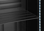 FRIGORIFERO PER BAR POSTERIORE A PORTA SINGOLA, ARKTIC, 243L, NERO, 230V/195W, 530X600X(H)1820MM - 236956