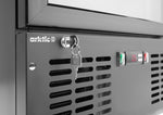 FRIGORIFERO PER BAR POSTERIORE A PORTA SINGOLA, ARKTIC, 243L, NERO, 230V/195W, 530X600X(H)1820MM - 236956