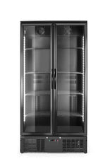 FRIGORIFERO POSTERIORE DA BAR CON DOPPIA PORTA, ARKTIC, 384L, NERO, 220-240V/365W, 900X530X(H)1820MM - 237014