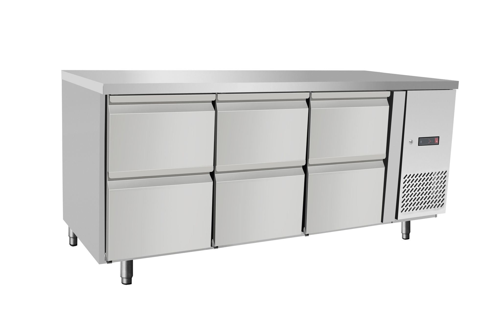 BANCO REFRIGERATO, 6 CASSETTI, ARKTIC, 204L, 230V/400W, 700X1795X(H)840MM - 237069