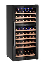 FRIGORIFERO PER VINI, 2 ZONE, 91 BOTTIGLIE, ARKTIC, NERO, 569X595X(H)1215MM - 237113