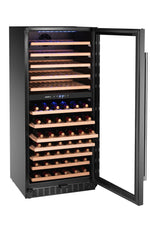 FRIGORIFERO PER VINI, 2 ZONE, 124 BOTTIGLIE, ARKTIC, NERO, 569X595X(H)1397MM - 237120