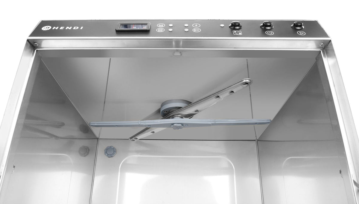 LAVASTOVIGLIE 50X50 DOPPIO, HENDI, BUDGET LINE, 400V/4900W, 565X605X(H)830MM - 237366