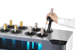 FRIGORIFERO DA BANCO, CANTINA A 2 ZONE, ARKTIC, NERO, 230V/60W, 350X800X(H)293MM - 237380